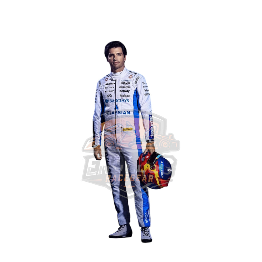 2026 Williams Carlos Sainz F1 Replica Race Suit - Premium Motorsport Edition Endless Racegear