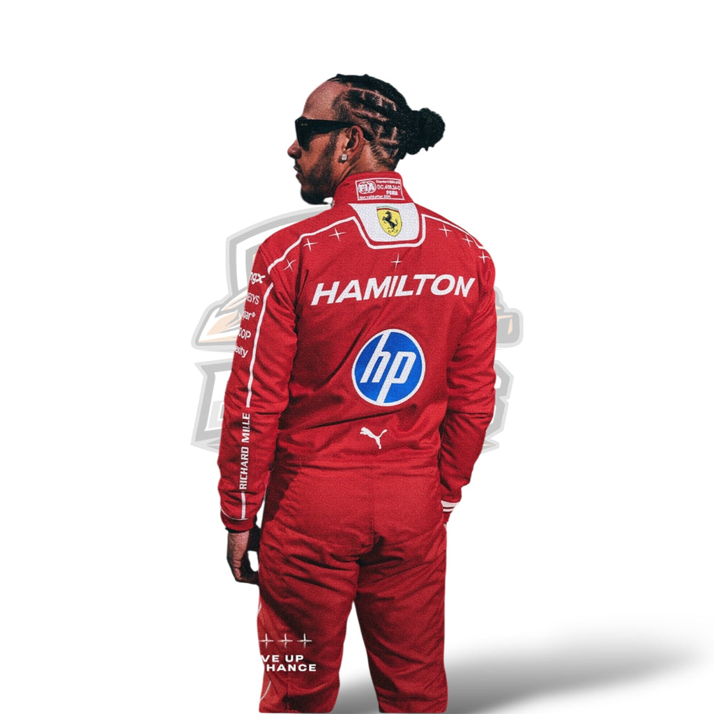 2026 Scuderia Ferrari Charles Leclerc HP Monza GP Replica Race Suit