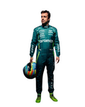 2025 Fernando Alonso Aston Martin F1 Team Replica Race Suit Endless Racewear