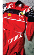 F1 Carlos Ferrari 2022 Printed Race Suit Endless Racewear