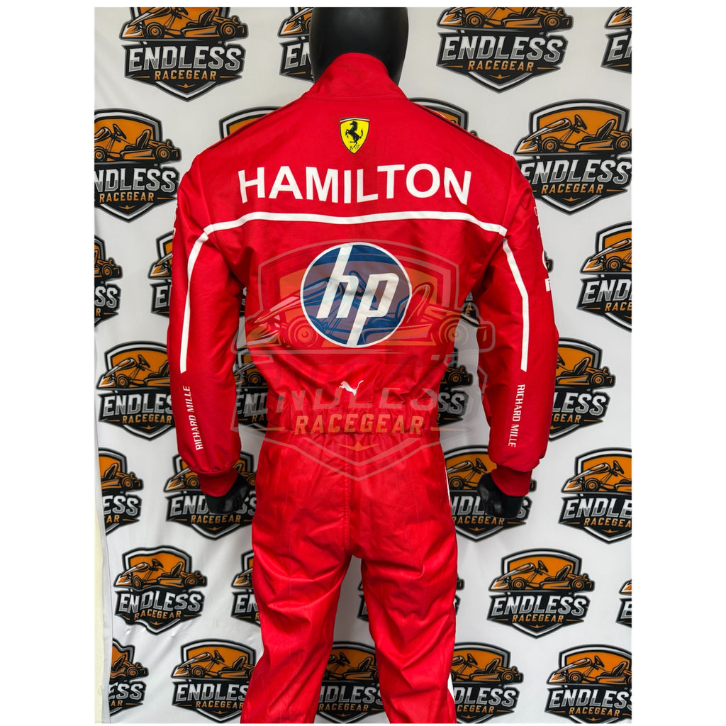 2025 Charles Leclerc Scuderia Ferrari HP F1 Replica Race Suit Endless Racewear