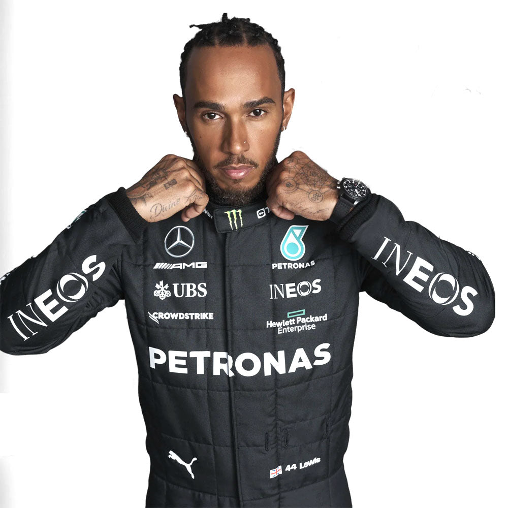 2023 Lewis Hamilton Mercedes-AMG Petronas F1 Team Replica Race Suit Endless Racewear