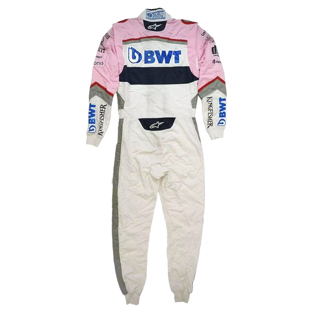 Sergio Perez 2018 Race Suit Sahara Force F1 Team Endless Racewear