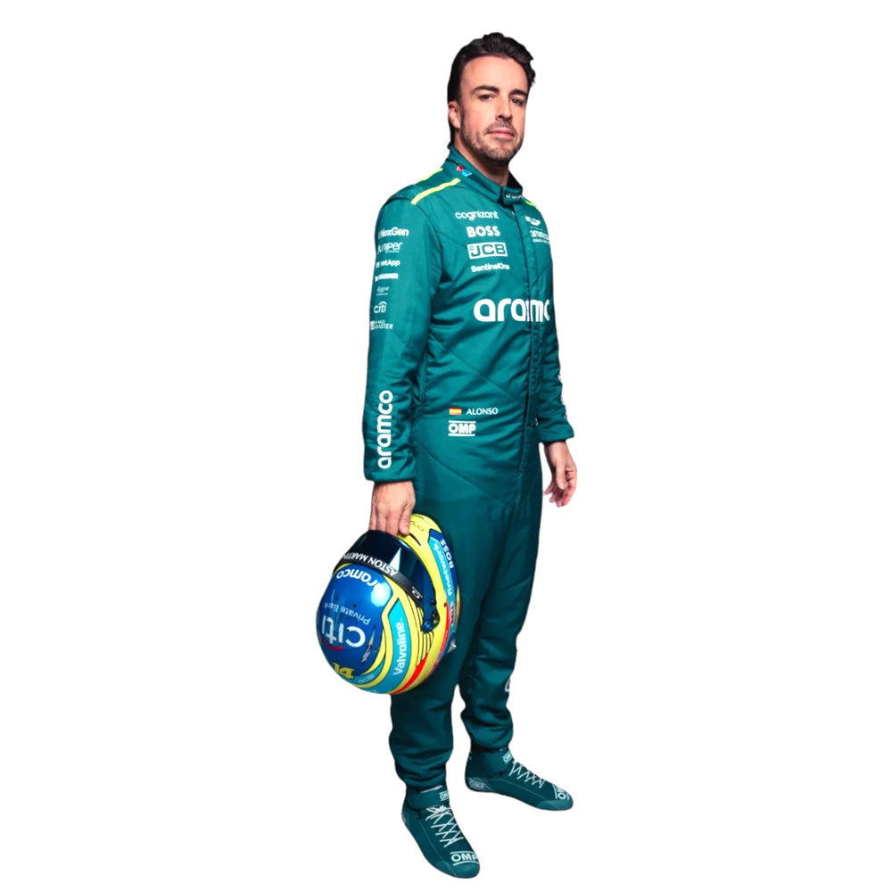 2024 Fernando Alonso Aston Martin F1 Team Race Suit Endless Racewear