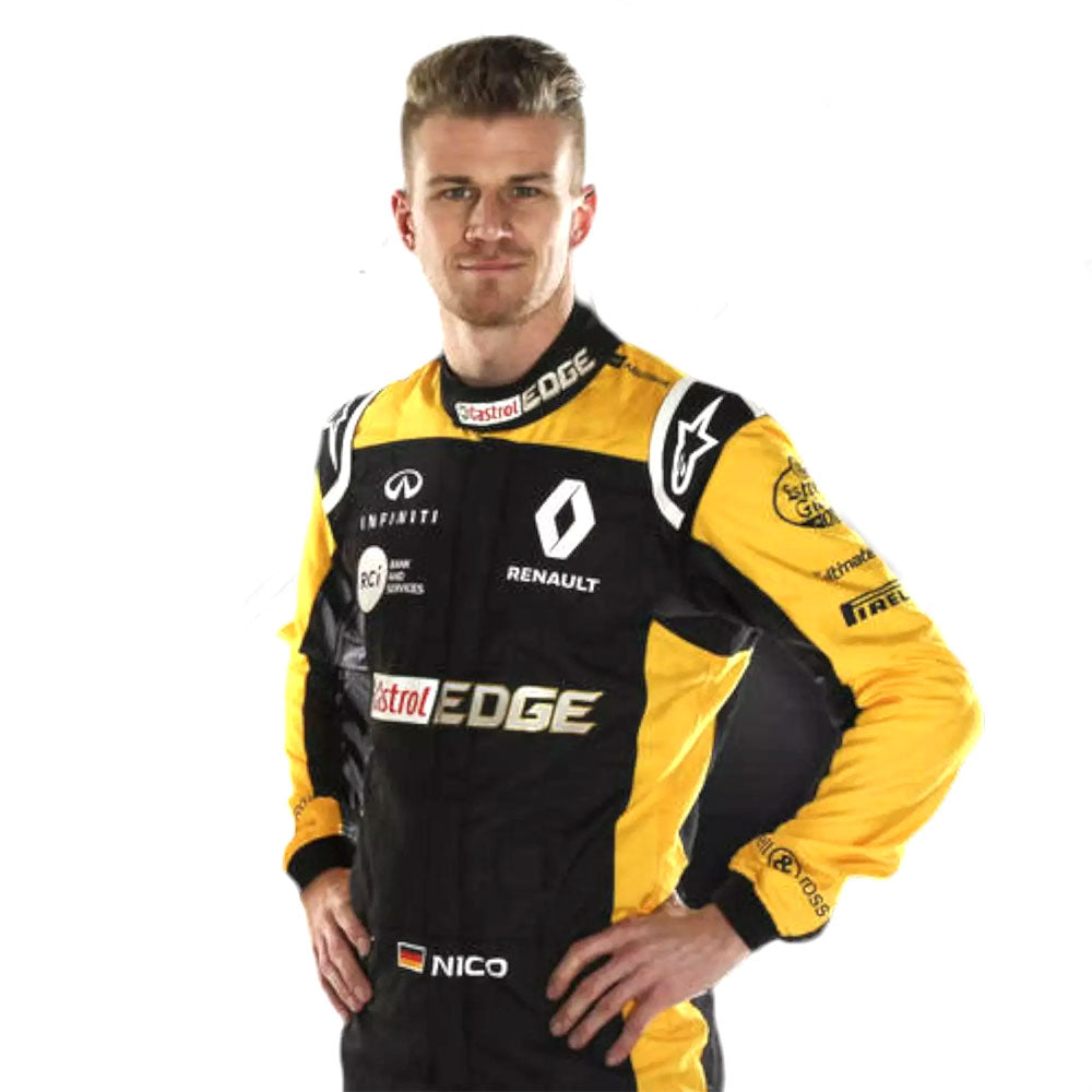 Nico Hulkenberg 2018 Renault F1 Team Race Suit Endless Racewear