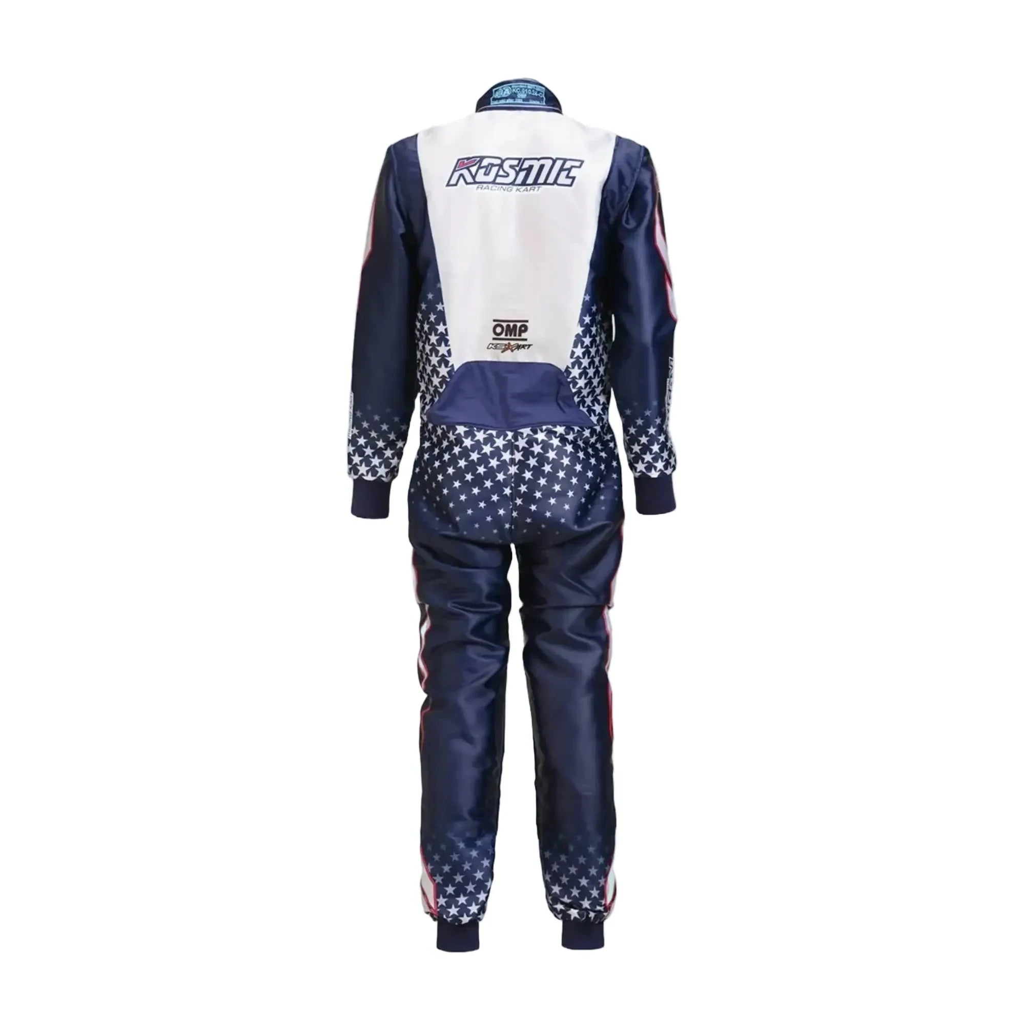 New 2025 Kosmic Sublimation Printed Overall Go Kart Driver Racing Suit Endless Racegear