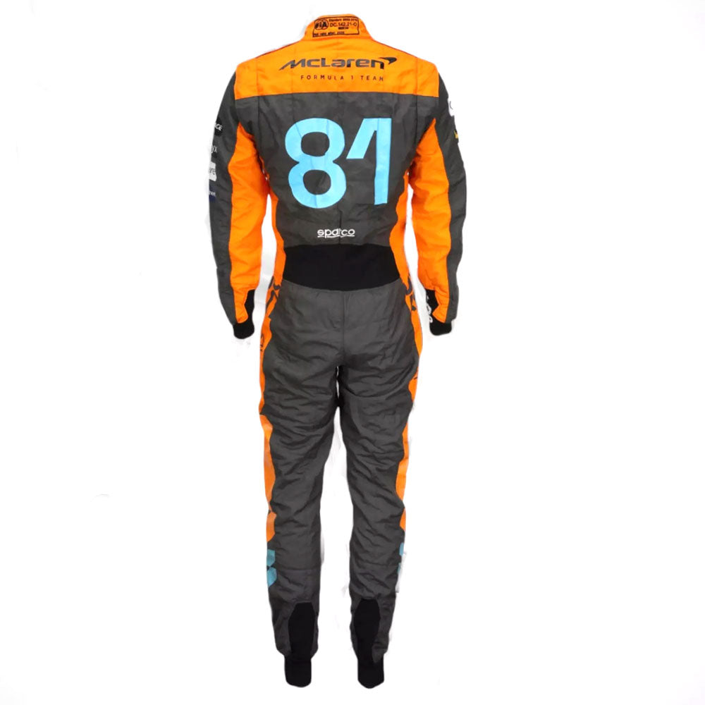 2023 New Oscar Piastri official Replica Race Suit Team McLaren F1 Endless Racewear