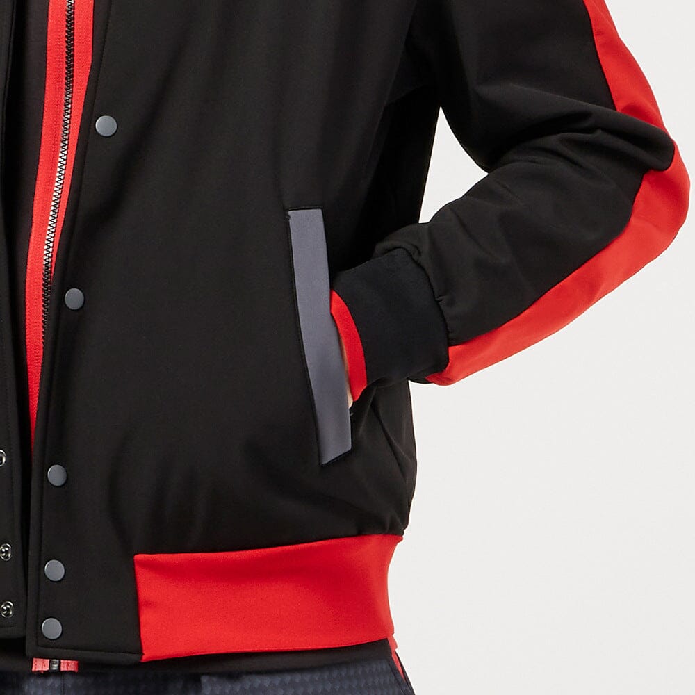 Ducati x Macron Men's Warmup College Jacket  - Black