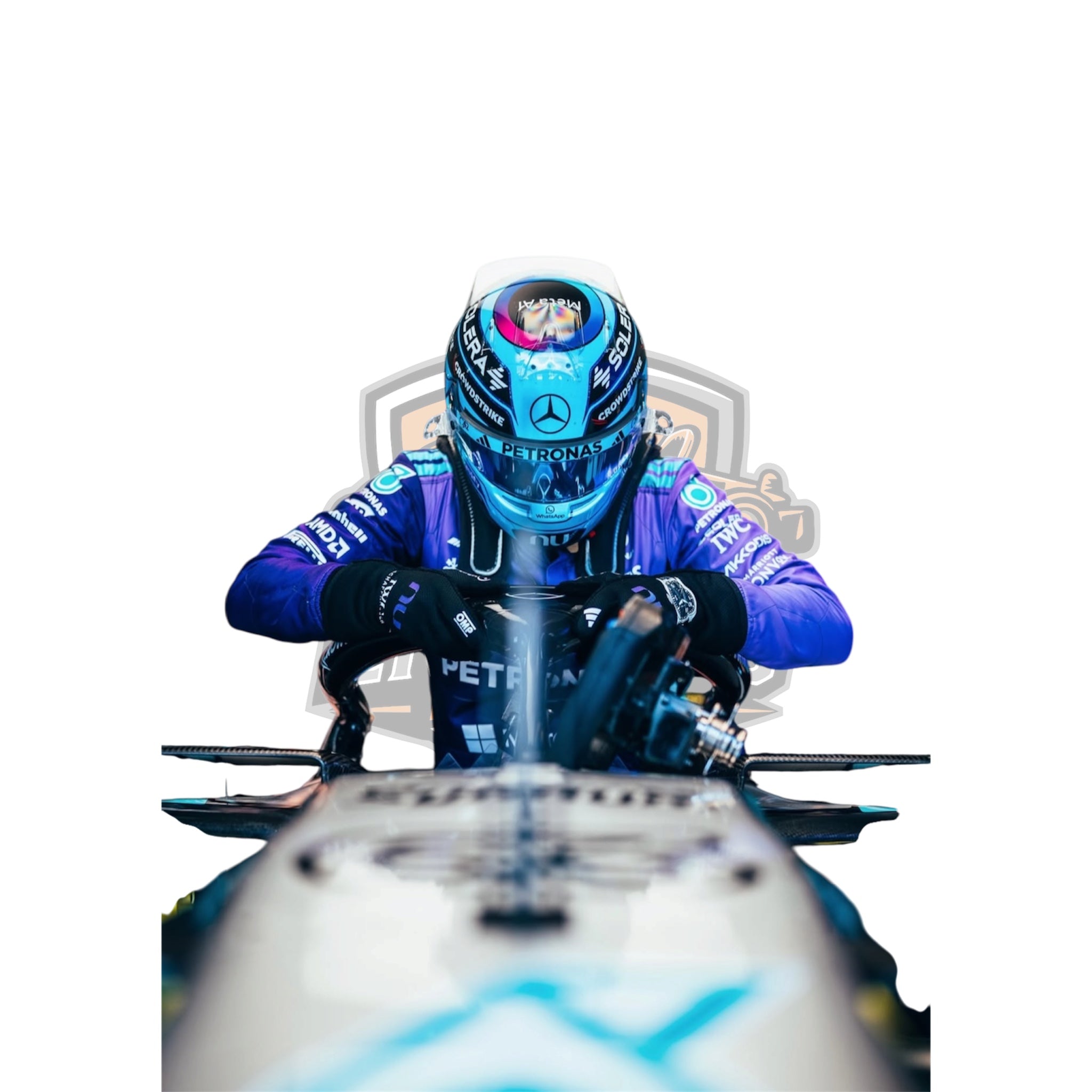 2026 Mercedes Miami GP Neon nights Replica Race Suit | AMG F1 Team Gear Endless Racewear