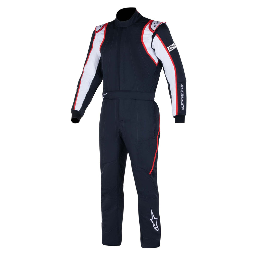 Alpinestars GP Race v2 boot-cut racing suit, dark blue with red and white panels