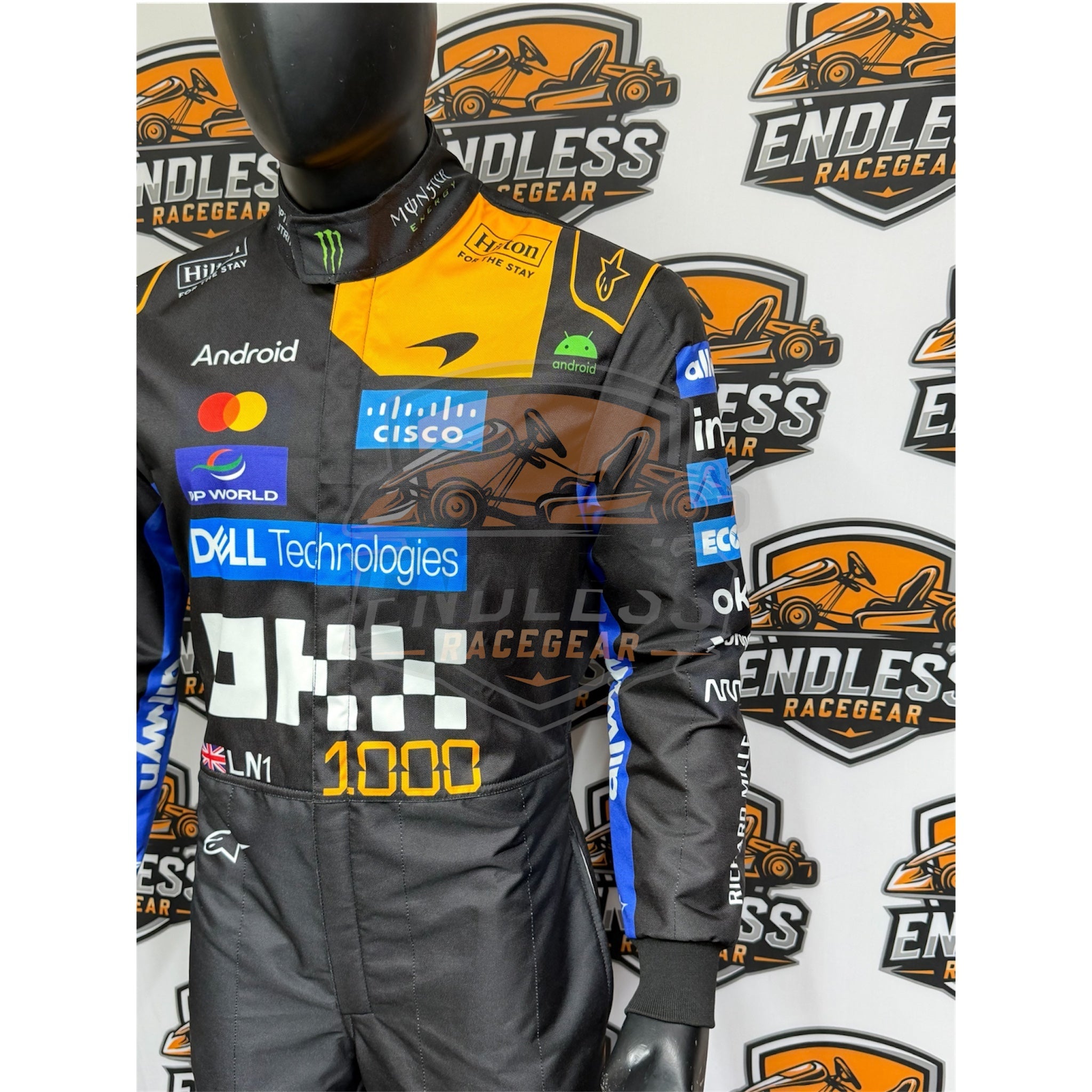 2026 McLaren Monaco GP F1 Replica Race Suit - Monaco Edition Endless Racegear
