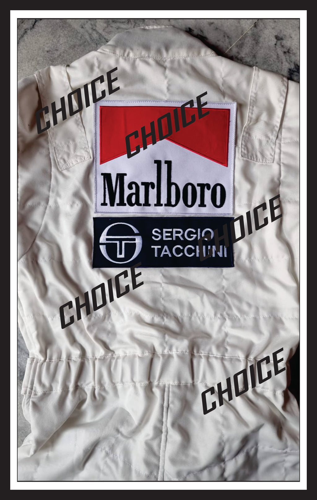 Ayrton Senna Embroidered Patches Suit 1984 Endless Racewear