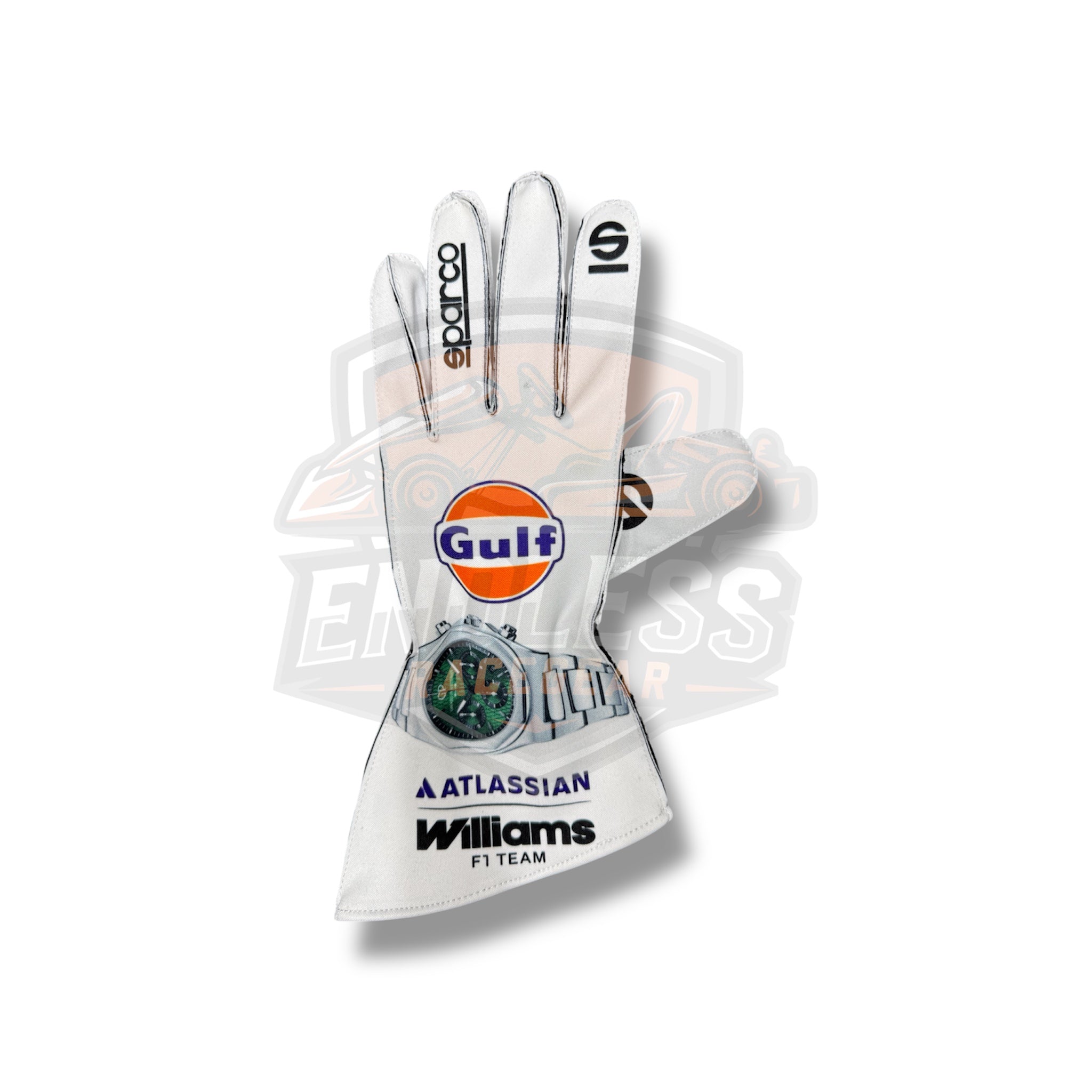 2026 Williams Racing Formula 1 Team Racing Replica Gloves Endless Racegear