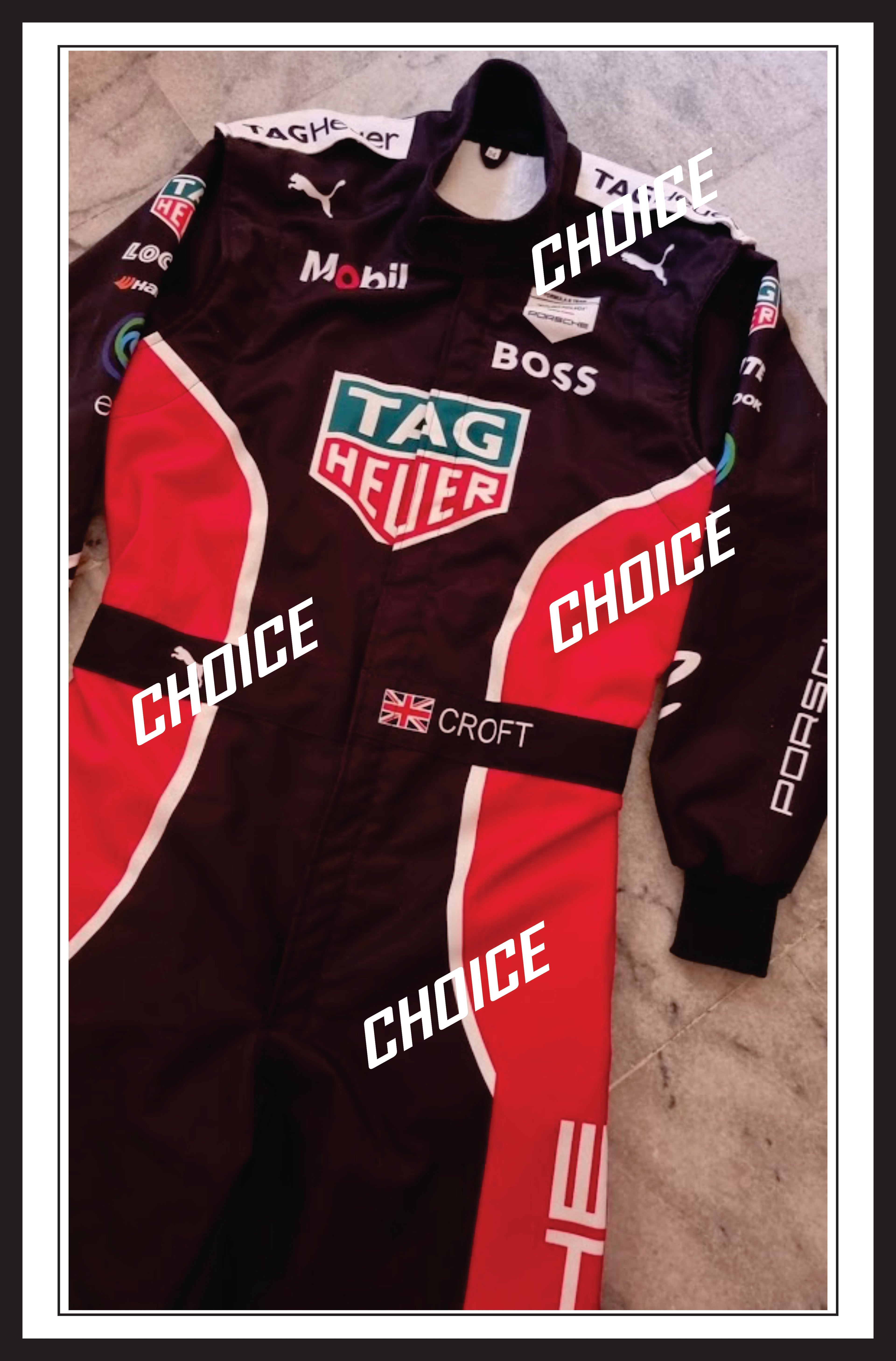 TAG Heuer Porsche Racing Suit Endless Racewear