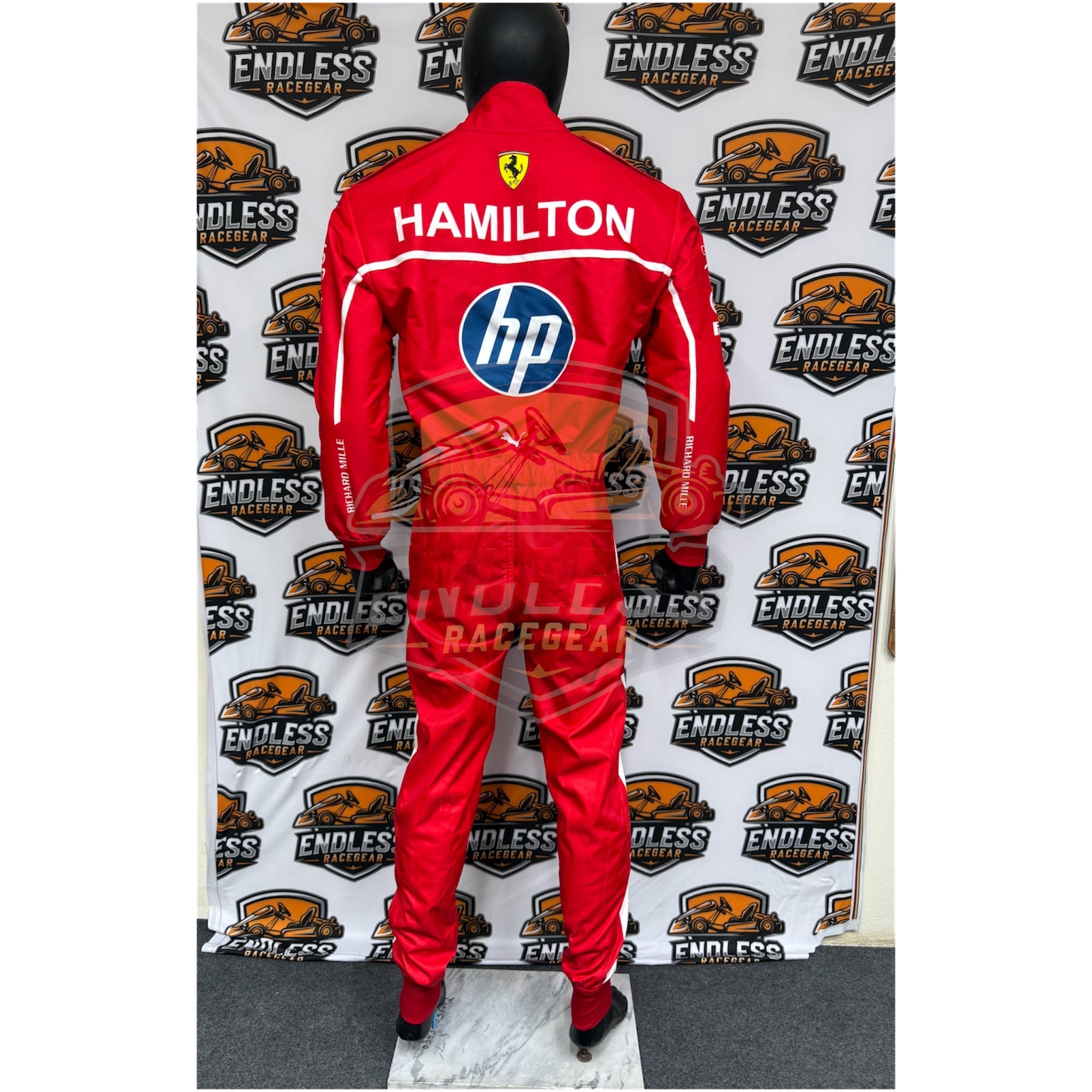 2025 Charles Leclerc Scuderia Ferrari HP F1 Replica Race Suit Endless Racewear