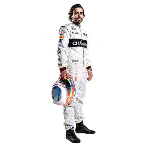 2016 Fernando Alonso McLaren F1 Team Race Suit Choice Racing