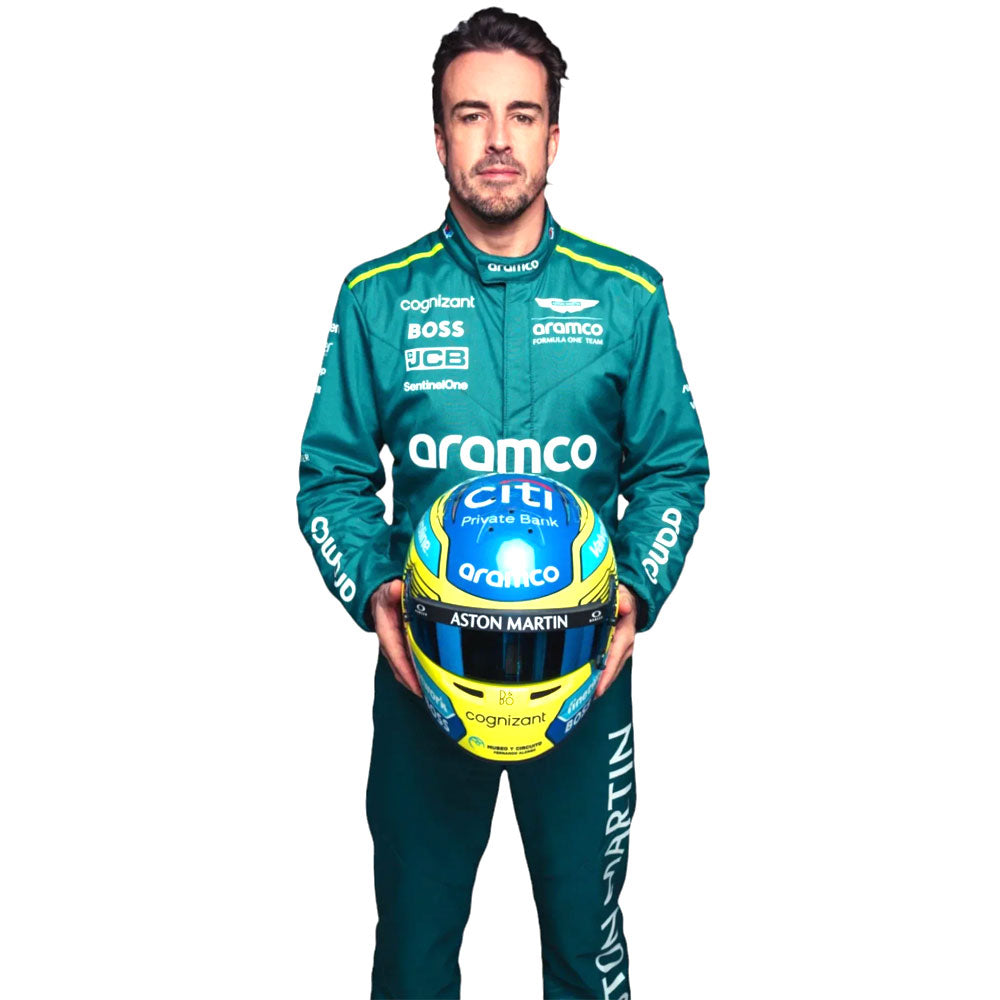 2024 Fernando Alonso Aston Martin F1 Team Race Suit Endless Racewear