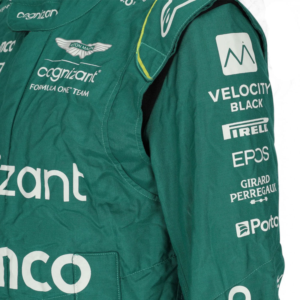 2023 Lance Stroll Aston Martin F1 Race Suit - Sao Paulo GP Endless Racewear
