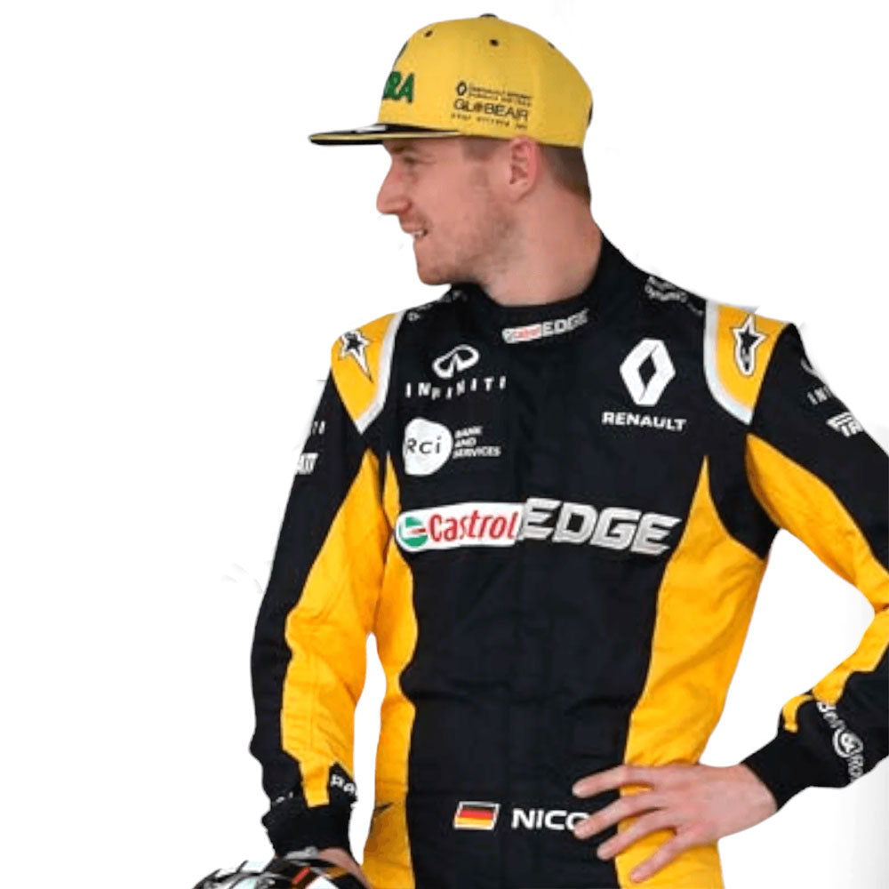 Nico Hulkenberg 2018 Renault F1 Team Race Suit Endless Racewear
