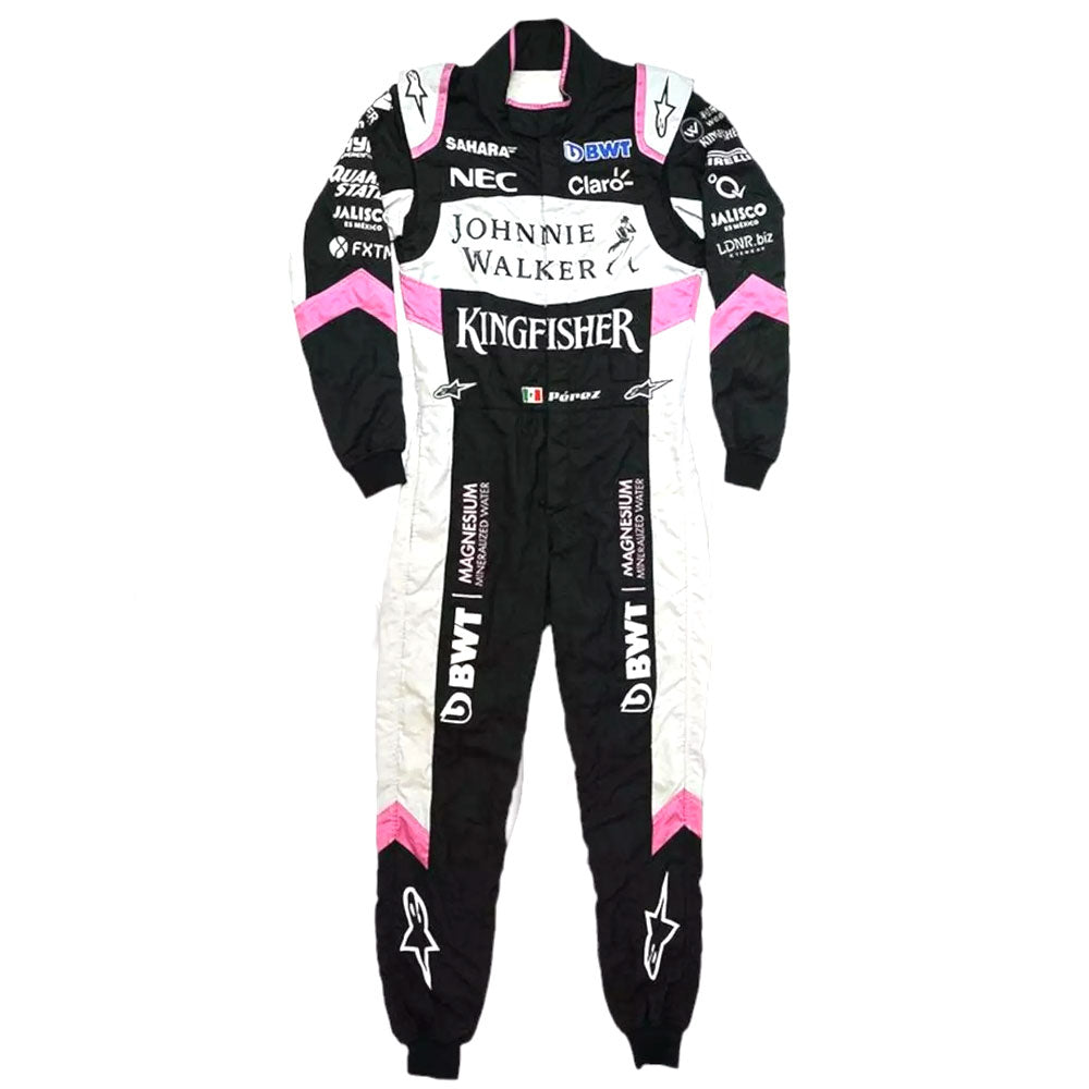 Sergio Pérez 2017 Sahara Force F1 Team Race Suit Endless Racewear