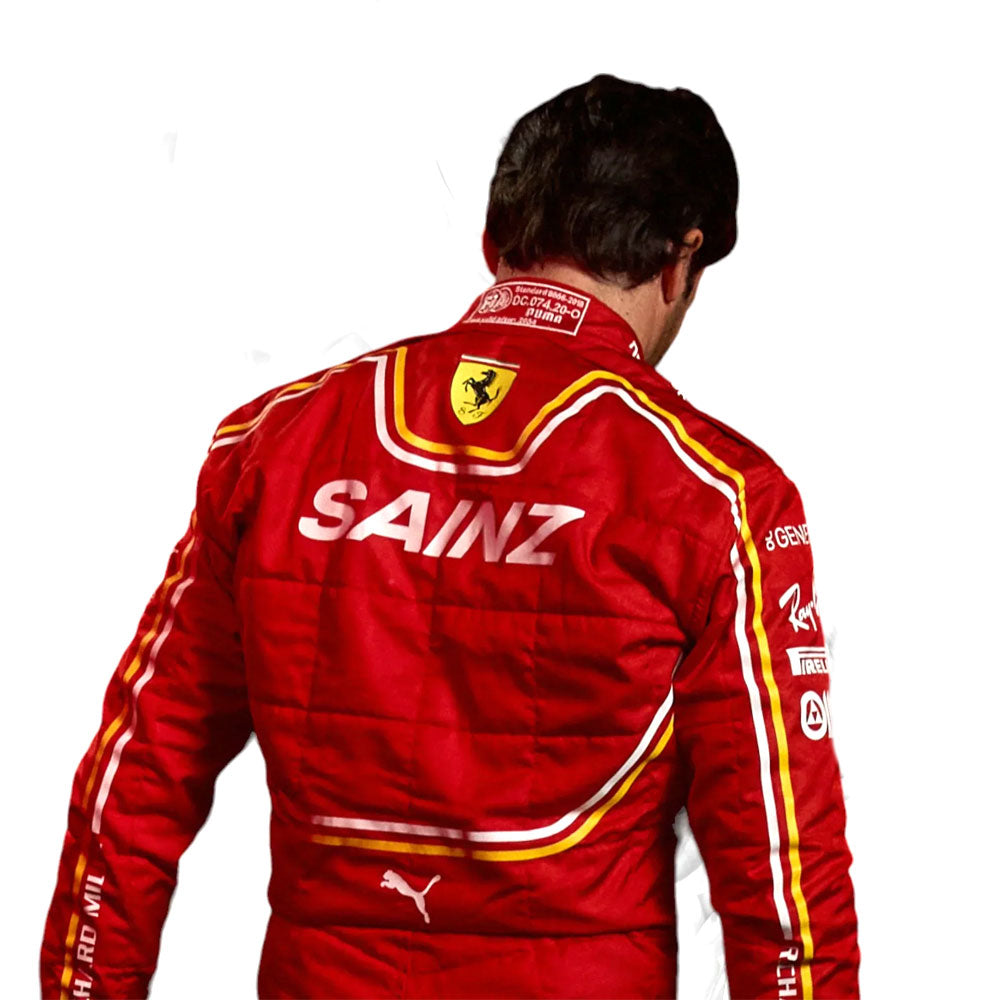 Carlos Sainz  Scuderia Ferrari Race suit 2024 Endless Racewear