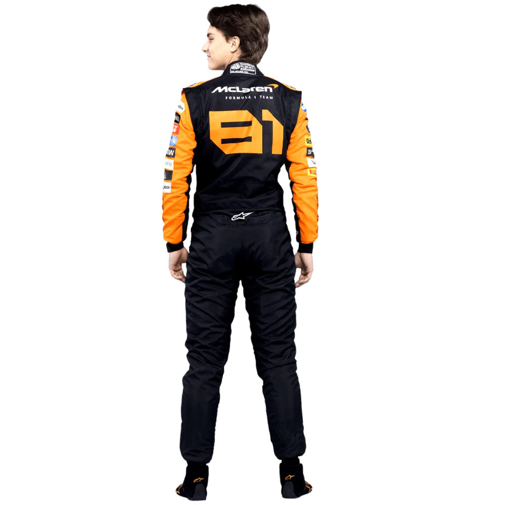 McLaren Oscar Piastri F1 Team Race Suit 2024 Endless Racewear