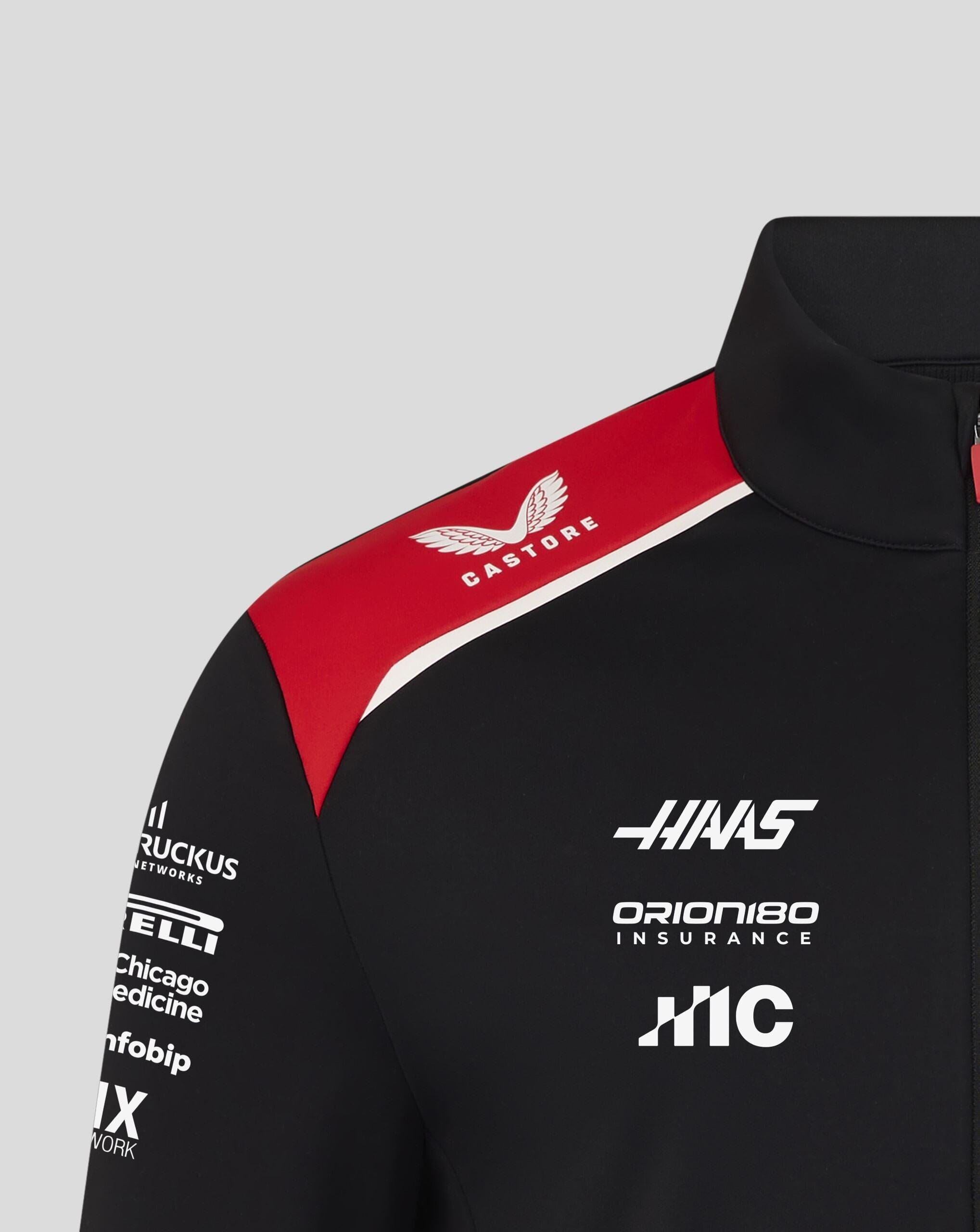 Haas Racing F1 2026 Team Softshell Jacket - Black