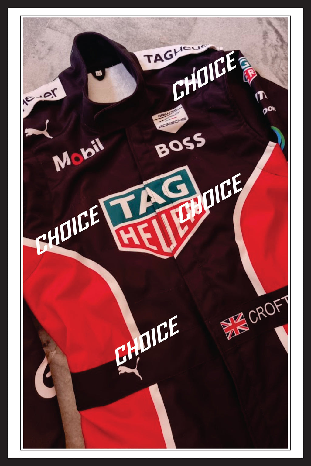 TAG Heuer Porsche Racing Suit Endless Racewear