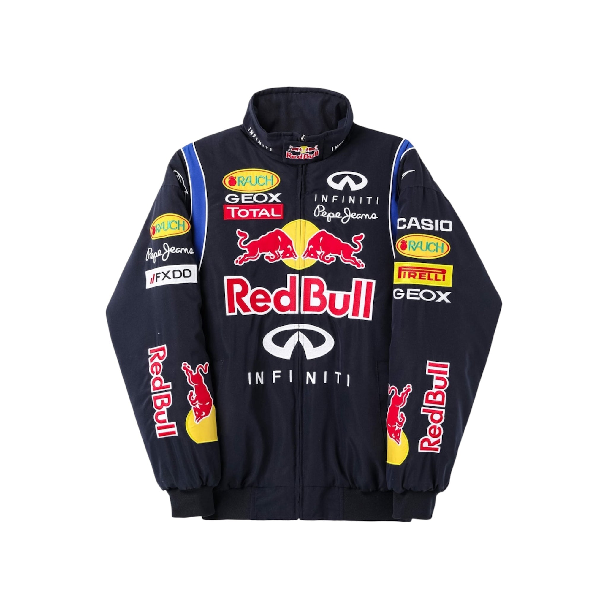 Red Bull Racing Vintage Jacket Retro F1 Team Style Endless Racegear