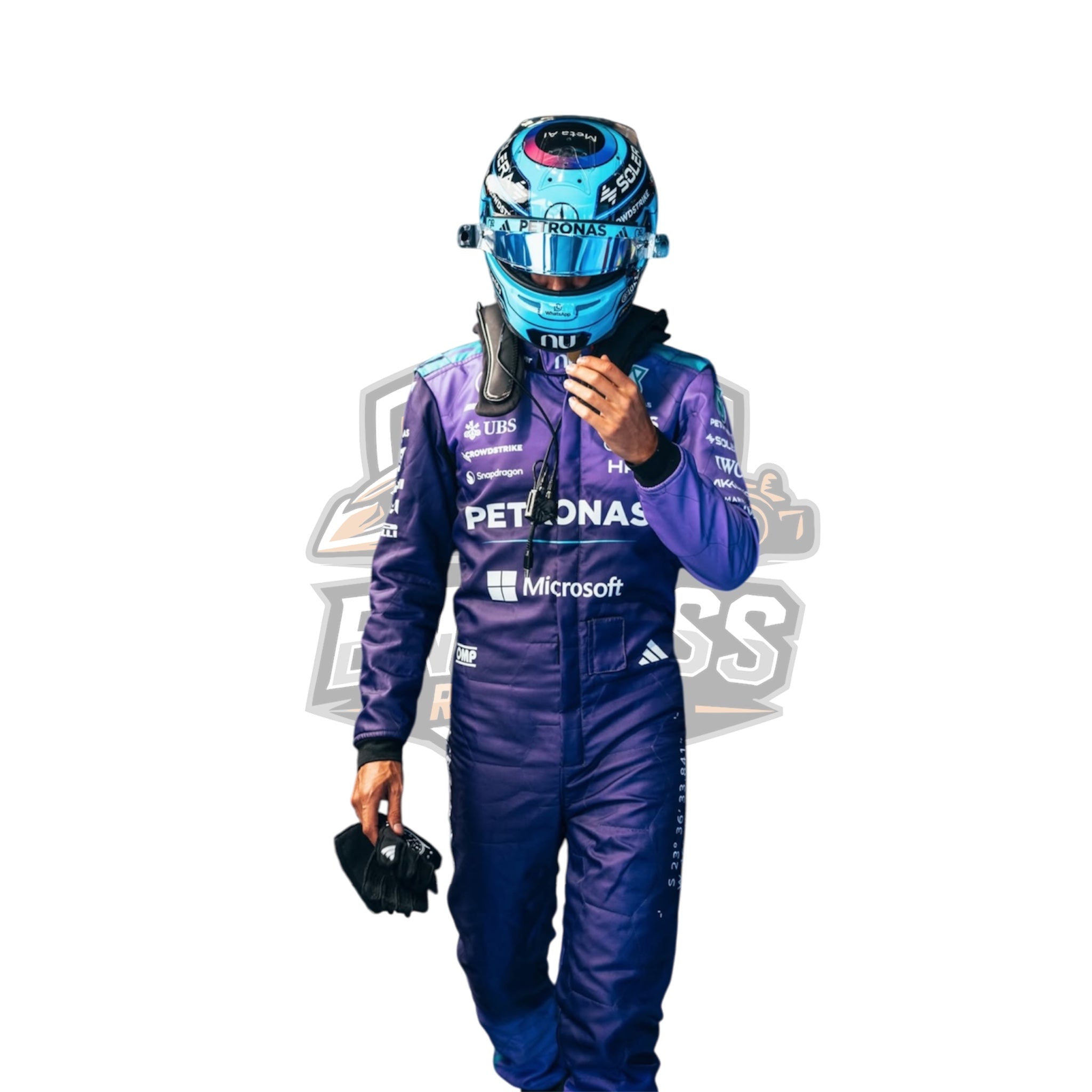2026 Mercedes Miami GP Neon nights Replica Race Suit | AMG F1 Team Gear Endless Racewear