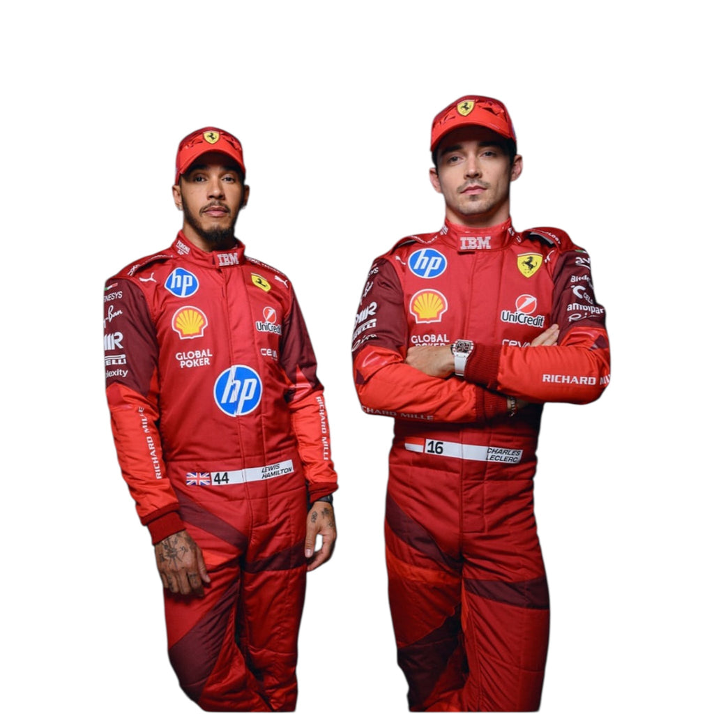 2025 Scuderia Ferrari HP F1 Team GP Replica New Race Suit Endless Racewear