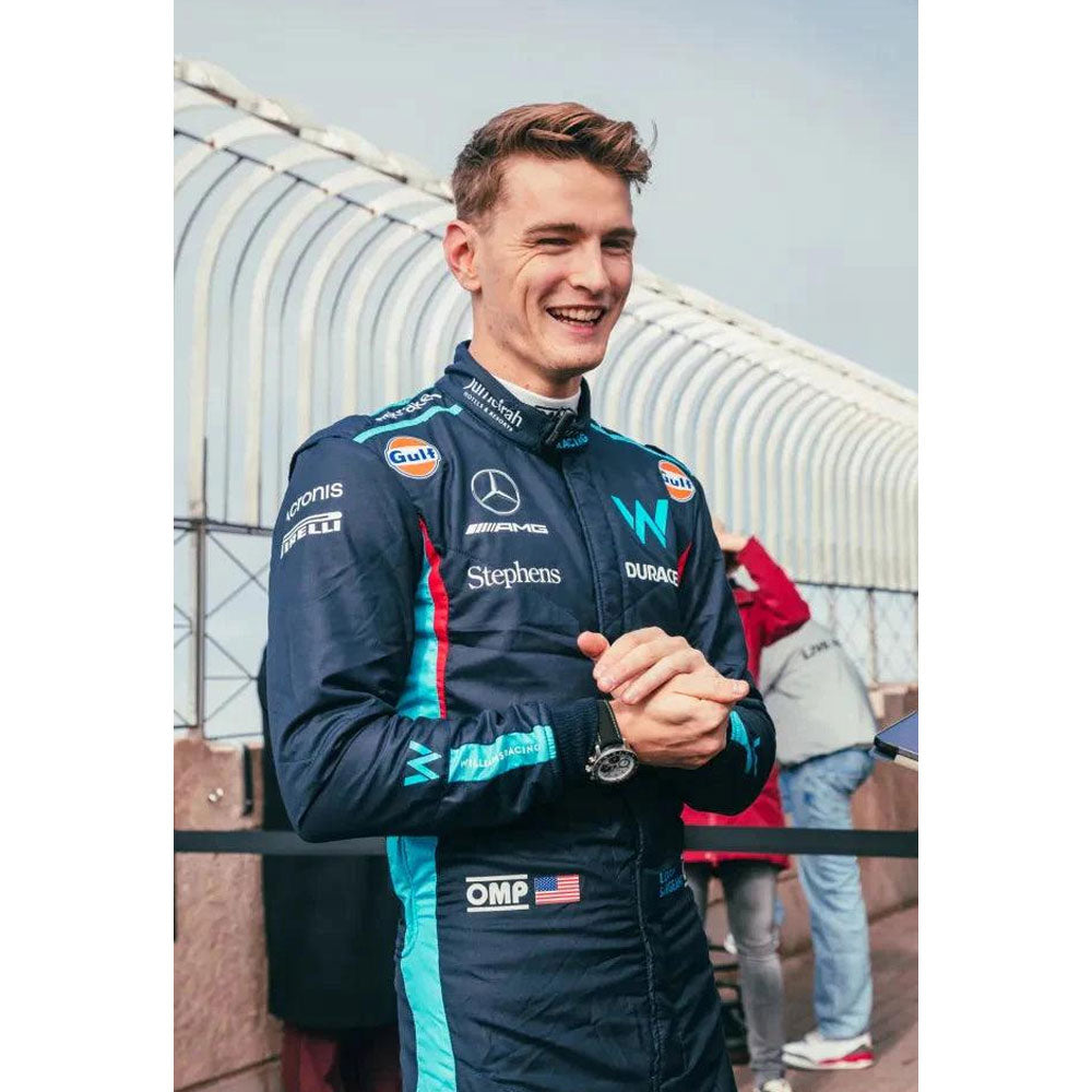 2023 Logan Sargeant Williams Racing F1 Race Suit Endless Racewear