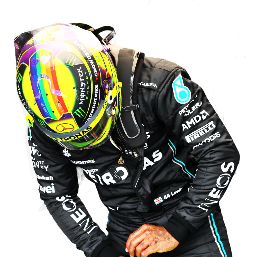 2023 Lewis Hamilton Mercedes-AMG Petronas F1 Team Replica Race Suit Endless Racewear