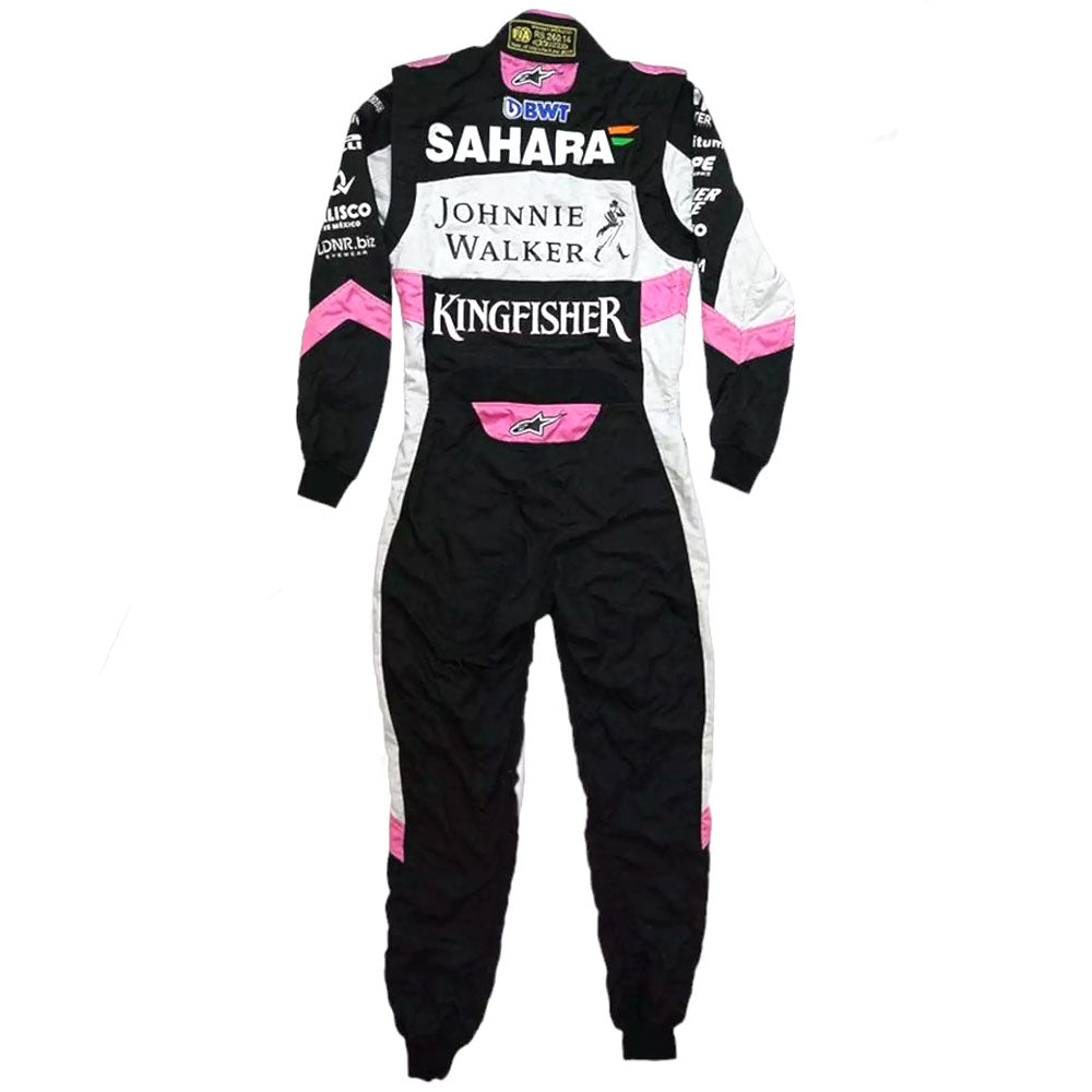 Sergio Pérez 2017 Sahara Force F1 Team Race Suit Endless Racewear