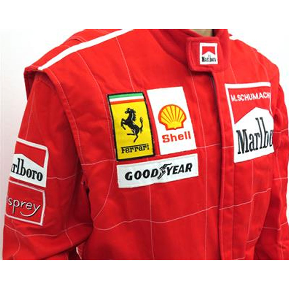 M. Schumacher Embroidered Patches Suit 1996 Endless Racewear