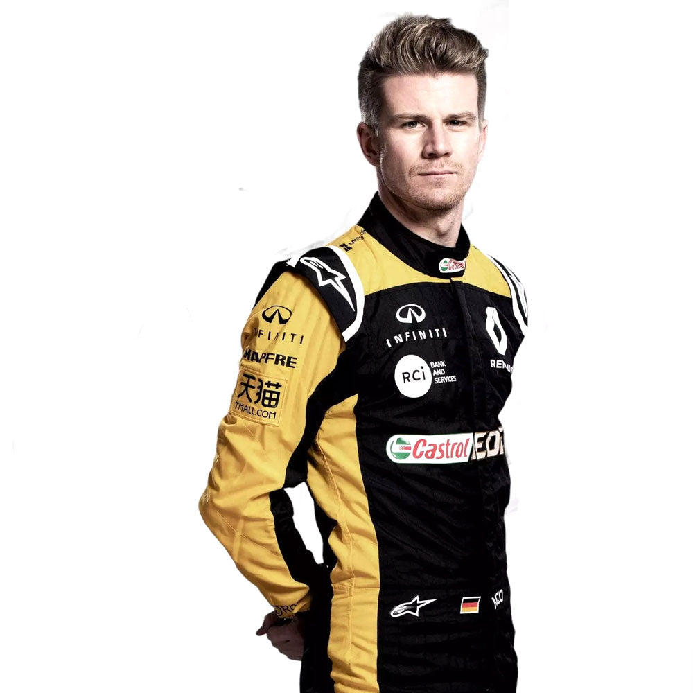 Nico Hulkenberg 2018 Renault F1 Team Race Suit Endless Racewear
