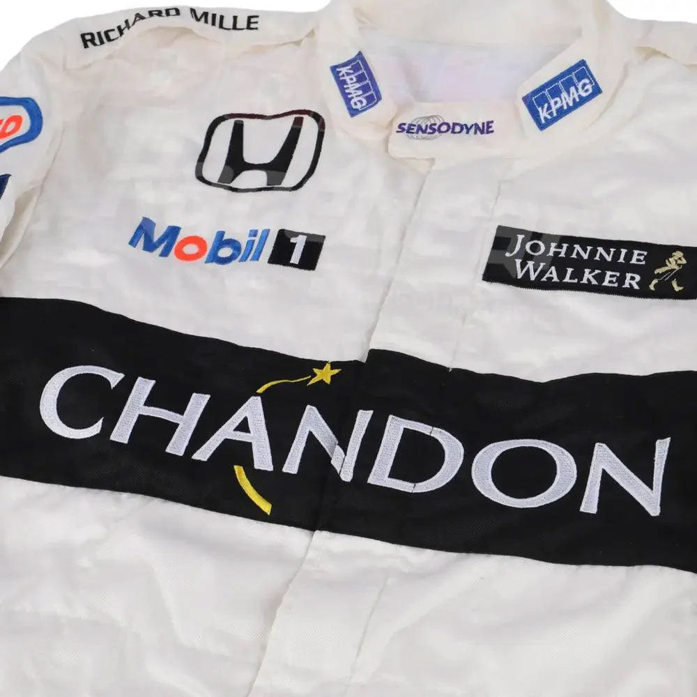 2016 Fernando Alonso McLaren F1 Team Race Suit Choice Racing