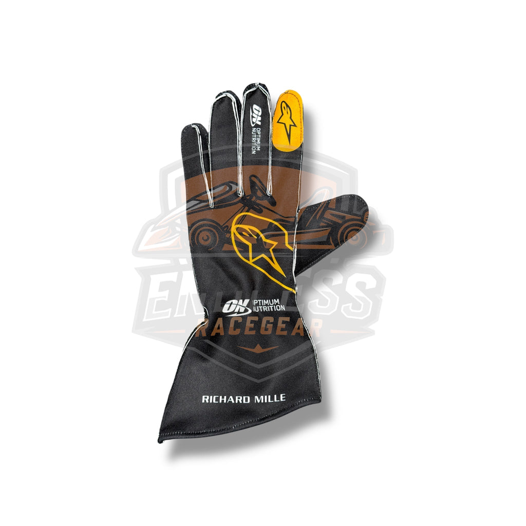 2026 McLaren Formula 1 Team Racing Replica Gloves - Lando Norris Endless Racegear