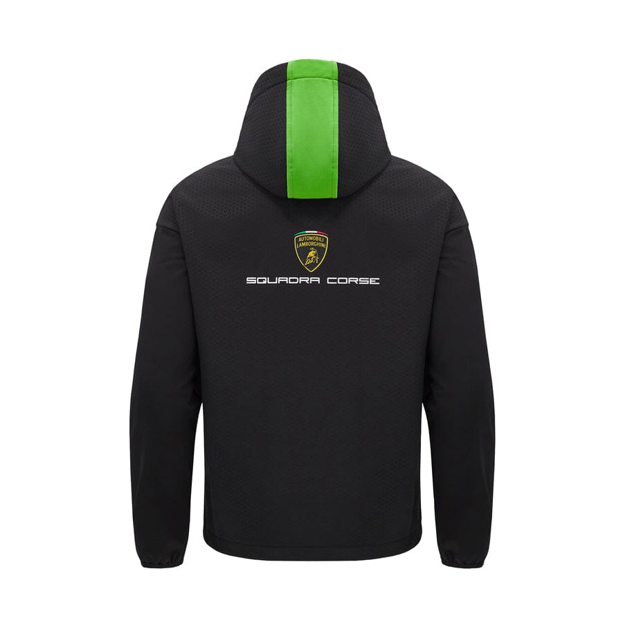 Automobili Lamborghini Squadra Corse Men's Team Softshell Jacket - Black