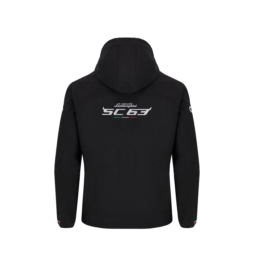 Automobili Lamborghini SC63 Hypercar Men's Team Softshell Jacket - Black