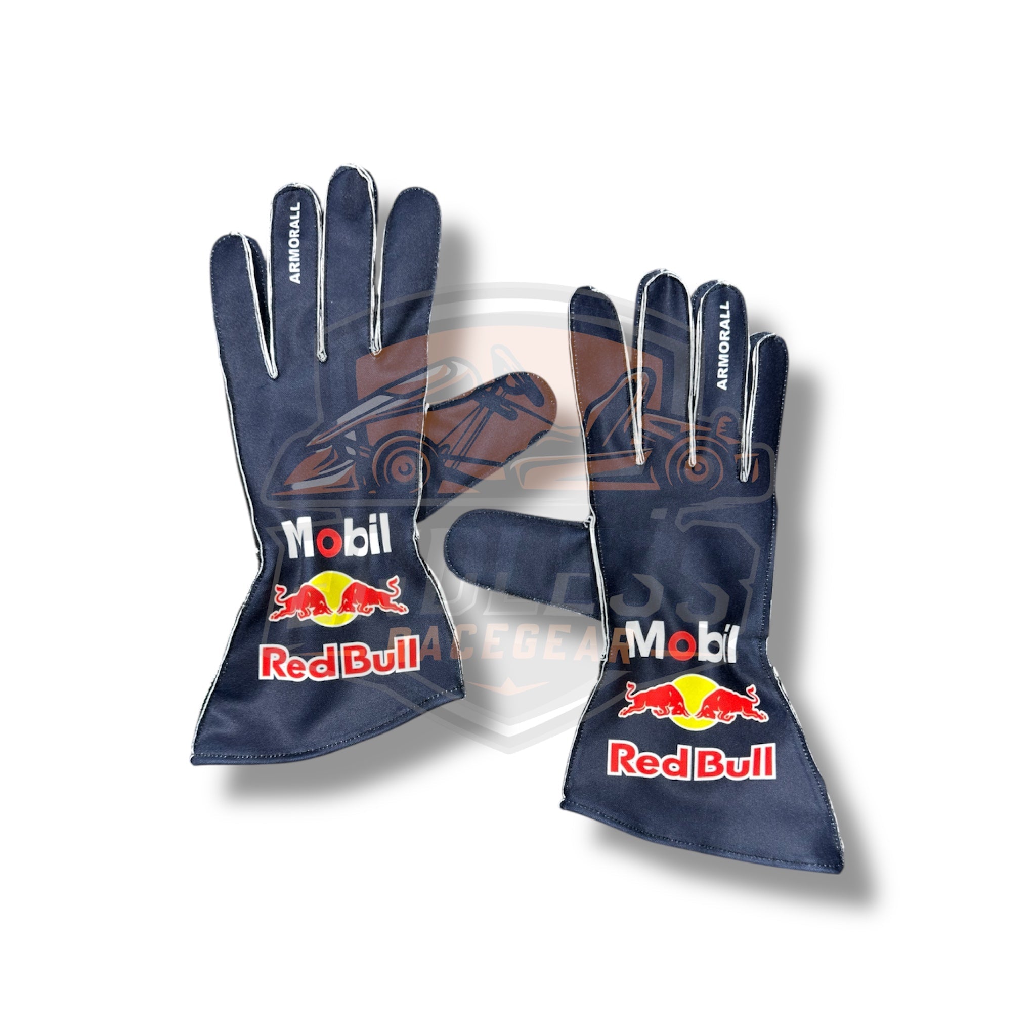 2026 Redbull Max Verstappen Formula 1 Team Racing Replica Gloves Endless Racegear