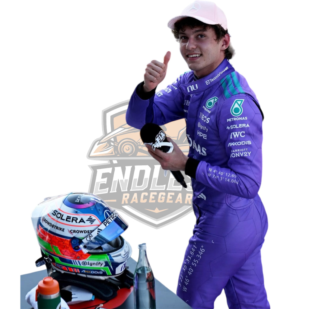 2026 Mercedes Miami GP Neon nights Replica Race Suit | AMG F1 Team Gear Endless Racewear