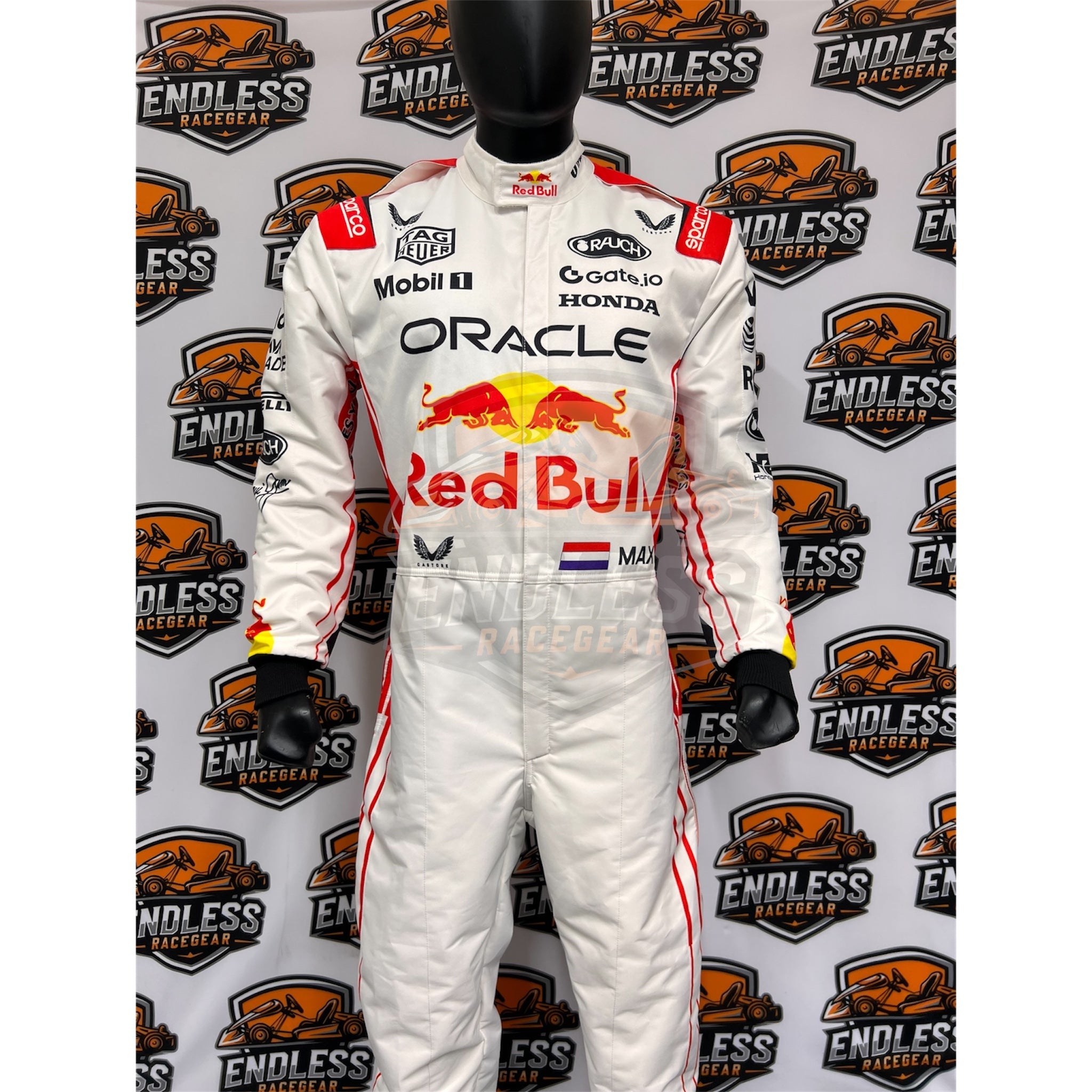 2025 Max Verstappen Japanese Redbull F1 Replica Race Suit Endless Racegear