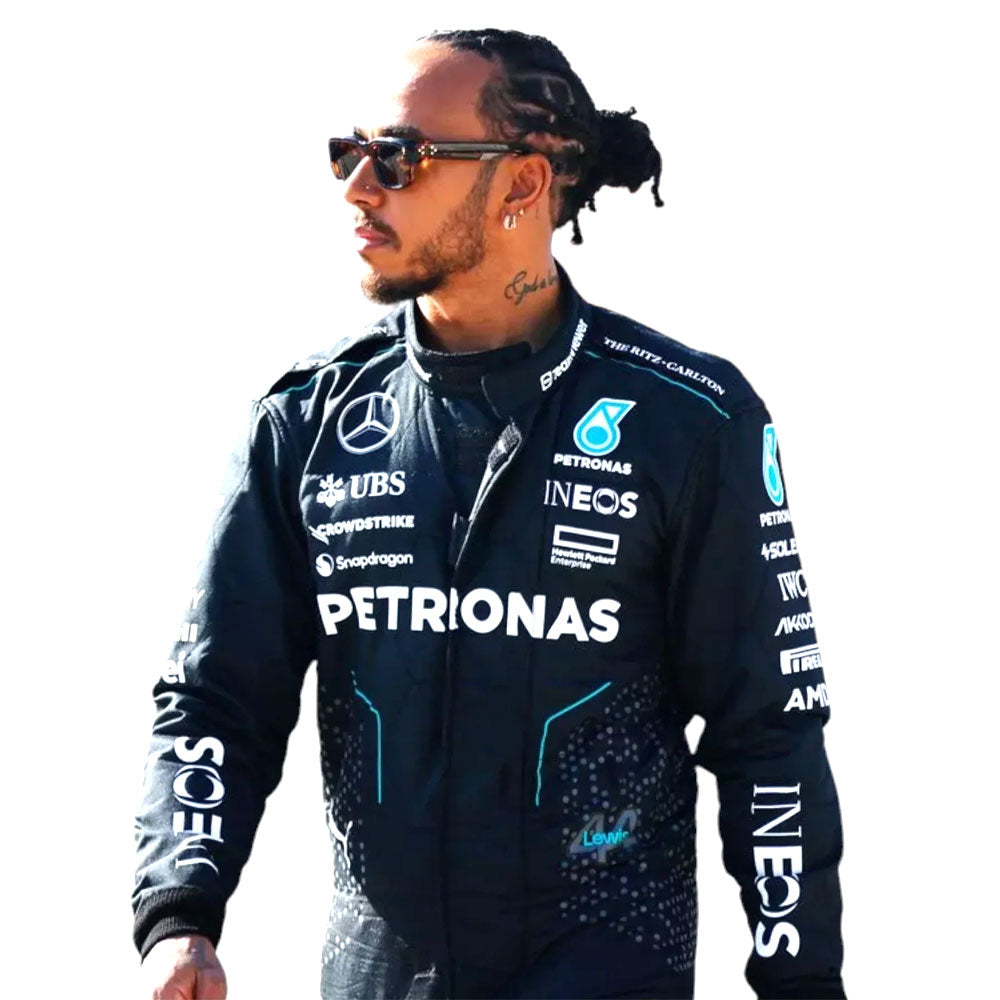 2024 Lewis Hamilton Mercedes AMG Petronas F1 Race Suit Endless Racewear