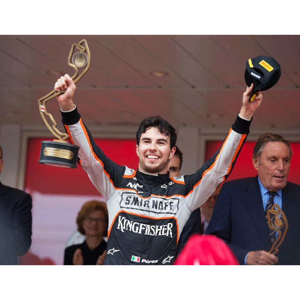 2016 Sergio Perez Sahara Force F1 Team Race Suit Choice Racing