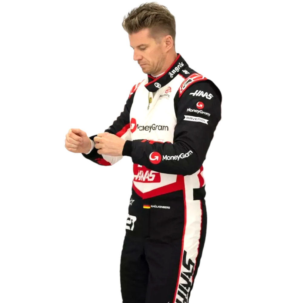2024 Nico Hülkenberg Haas F1 Team Race Suit Endless Racewear