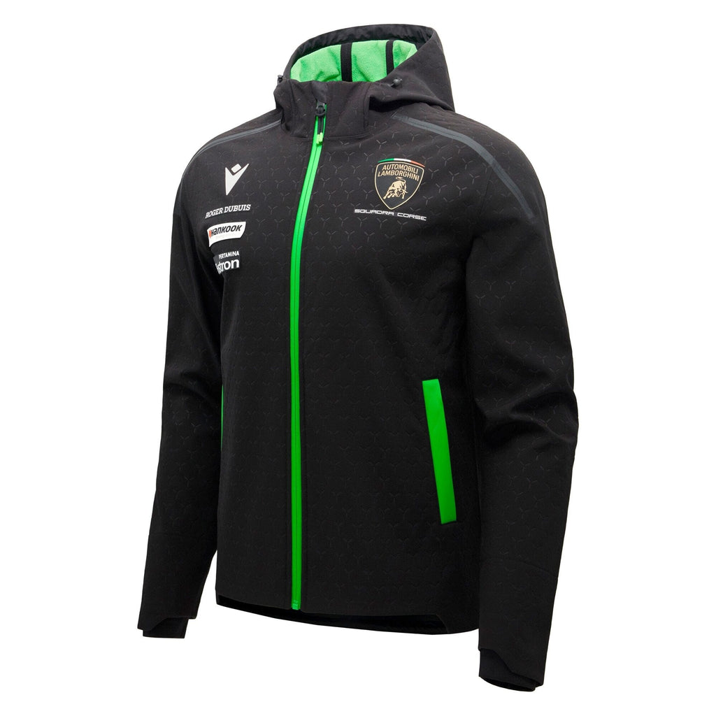 Automobili Lamborghini Squadra Corse 2026 Men's Softshell Jacket - Black