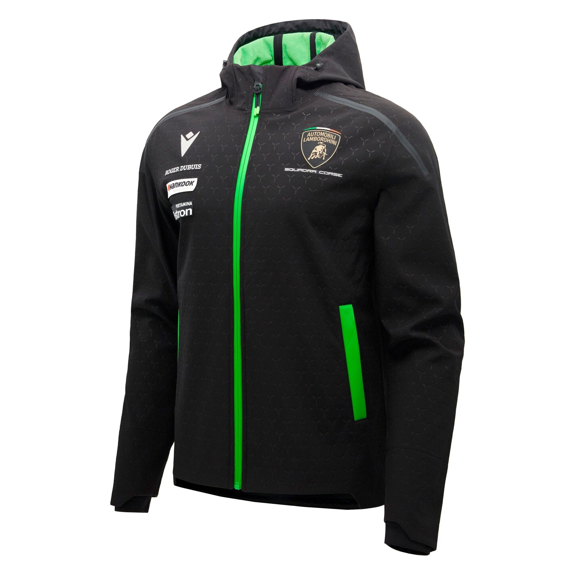 Automobili Lamborghini Squadra Corse 2026 Men's Softshell Jacket - Black