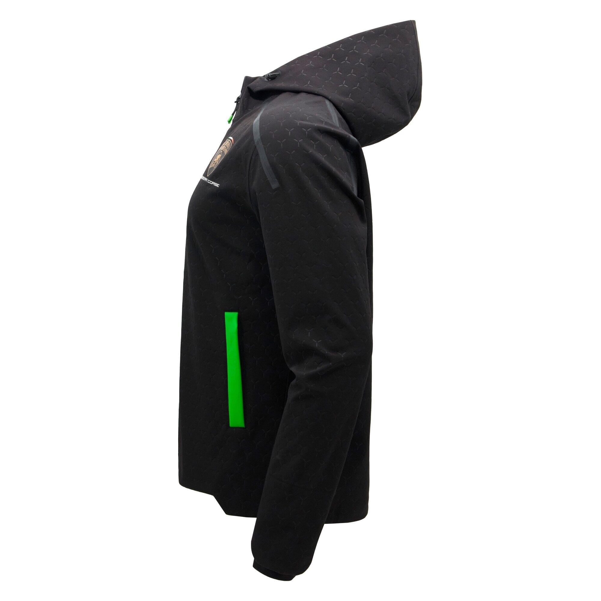 Automobili Lamborghini Squadra Corse 2026 Men's Softshell Jacket - Black
