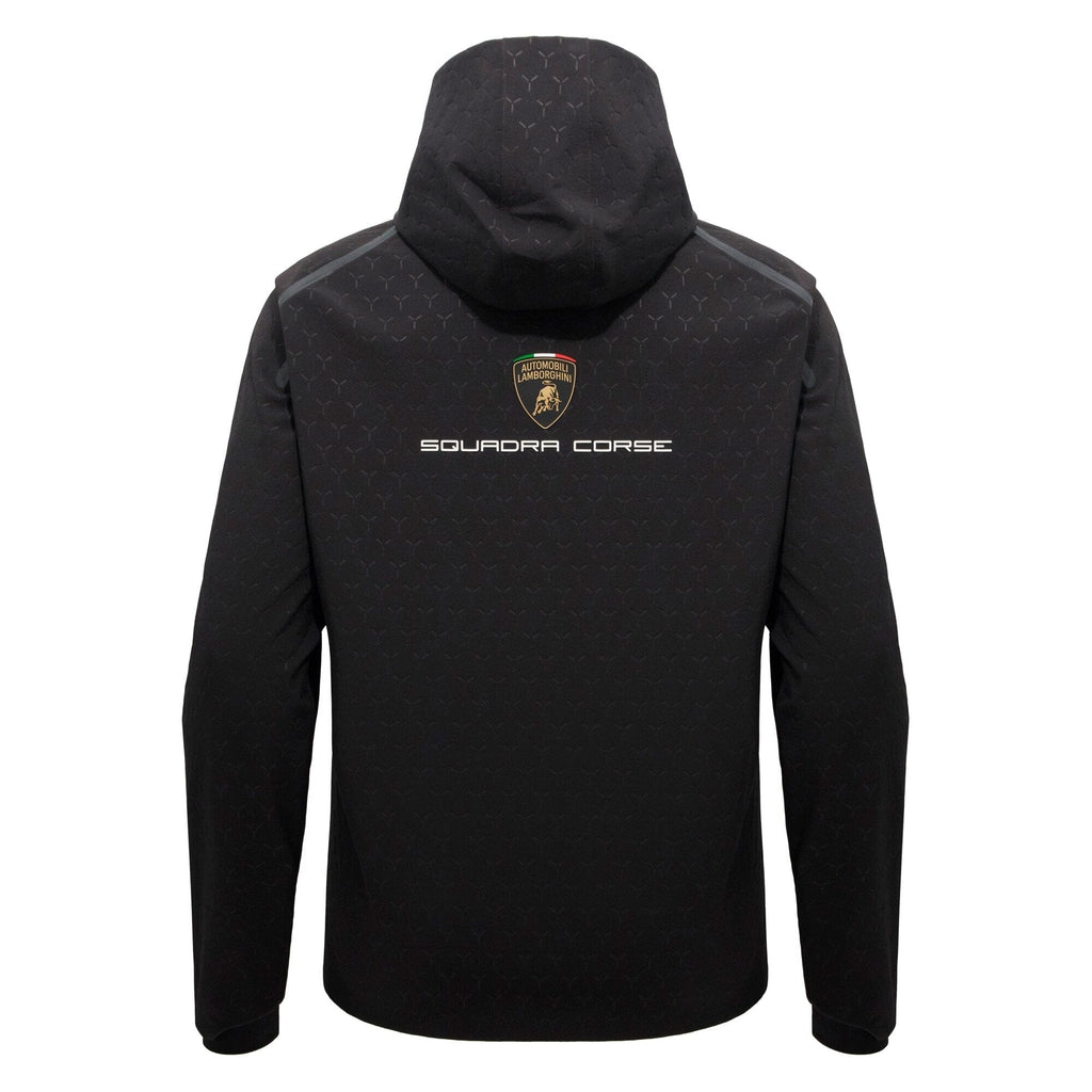 Automobili Lamborghini Squadra Corse 2026 Men's Softshell Jacket - Black